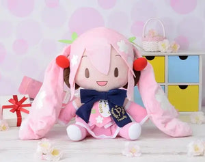 Luminous⭐Merch SEGA Hatsune Miku - Sakura Miku Preciality Ver. Mega Jumbo Fuwafuwa Nuigurumi Plush Toy