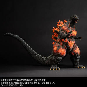 Luminous⭐Merch X-PLUS X-PLUS 30cm Series Burning Godzilla 1995 Yuji Sakai Modeling Collection Figure Scale Figures