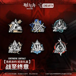 Load image into Gallery viewer, Luminous⭐Merch Yostar Arknights - Crisis Contract Pin Badge Set Media
