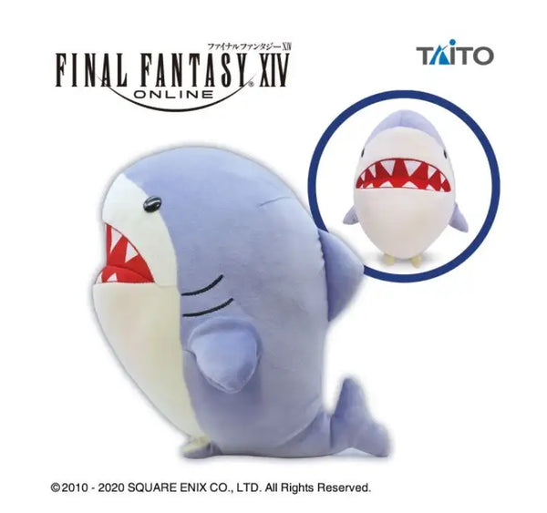 Final Fantasy FFXIV Taito Prize Major General Shark Plush 