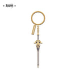 Load image into Gallery viewer, Luminous⭐Merch miHoYo Genshin Impact - Character Weapon Metal Keychain (Venti, Diluc, Eula, Zhongli, Childe) Keychains
