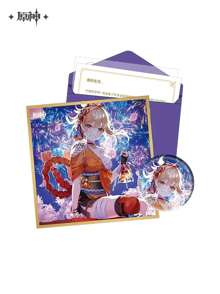 Luminous⭐Merch miHoYo Genshin Impact - Day of Destiny Chara Birthday Series Set Part III [BACK-ORDER] Living/Deco
