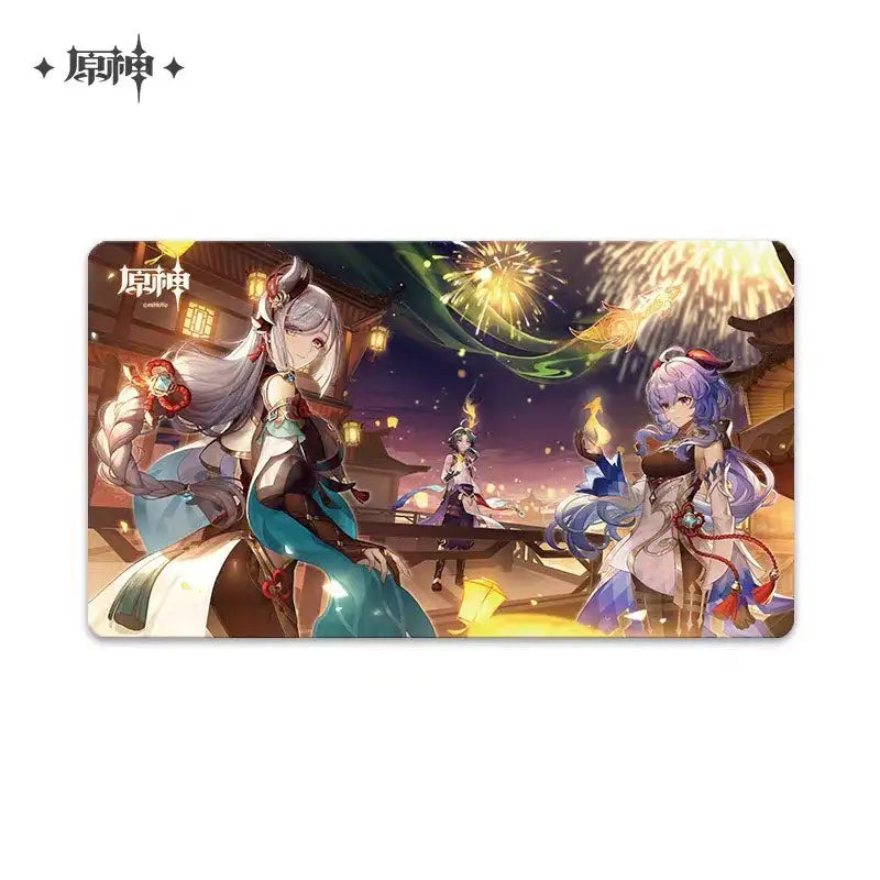 Luminous⭐Merch miHoYo Genshin Impact - Fleeting Colors in Flight (Lantern Rite) Mouse Pad [PRE-ORDER] Living/Deco