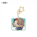 Load image into Gallery viewer, Luminous⭐Merch miHoYo Genshin Impact - Inazuma Chibi Emoji Acrylic Keychain Charms 2.0 Keychains
