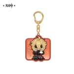 Load image into Gallery viewer, Luminous⭐Merch miHoYo Genshin Impact - Inazuma Chibi Emoji Acrylic Keychain Charms 2.0 Keychains
