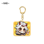 Load image into Gallery viewer, Luminous⭐Merch miHoYo Genshin Impact - Inazuma Chibi Emoji Acrylic Keychain Charms 2.0 [BACK-ORDER] Keychains
