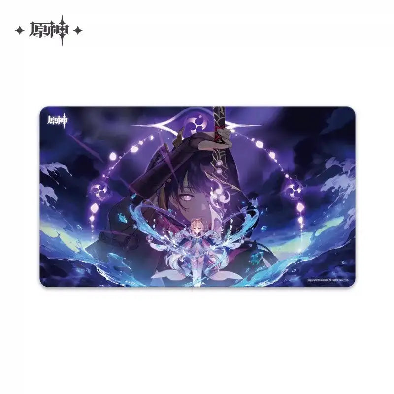 Luminous⭐Merch miHoYo Genshin Impact - Passage of Clouds and Stars Mouse Pad (Raiden Shogun, Kokomi) [PRE-ORDER] Living/Deco