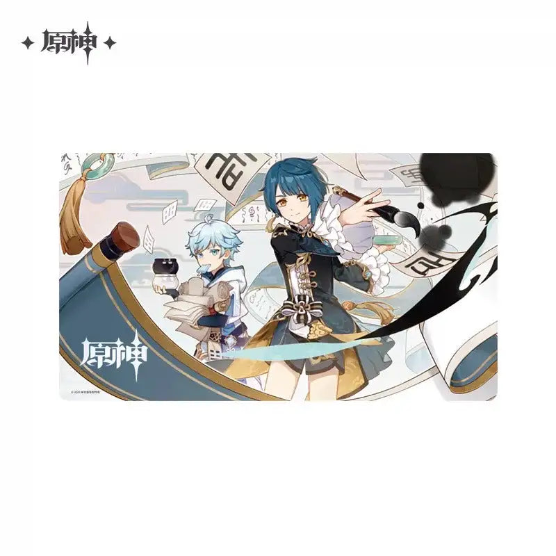 Luminous⭐Merch miHoYo Genshin Impact - Xingqiu and Chongyun Mouse Pad [BACK-ORDER] Living/Deco