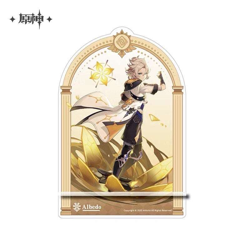 Luminous⭐Merch miHoYo Genshin Impact: Albedo Acrylic Phone Stand [PRE-ORDER] Living/Deco