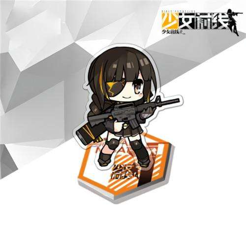 Girls' Frontline - Anti-Rain Chibi Acrylic Keychain (M4A1, SOPMOD II, AR15, M16A1, RO635)