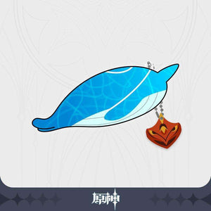 Genshin Impact - Childe's (Tartaglia) Whale Plush Keychain