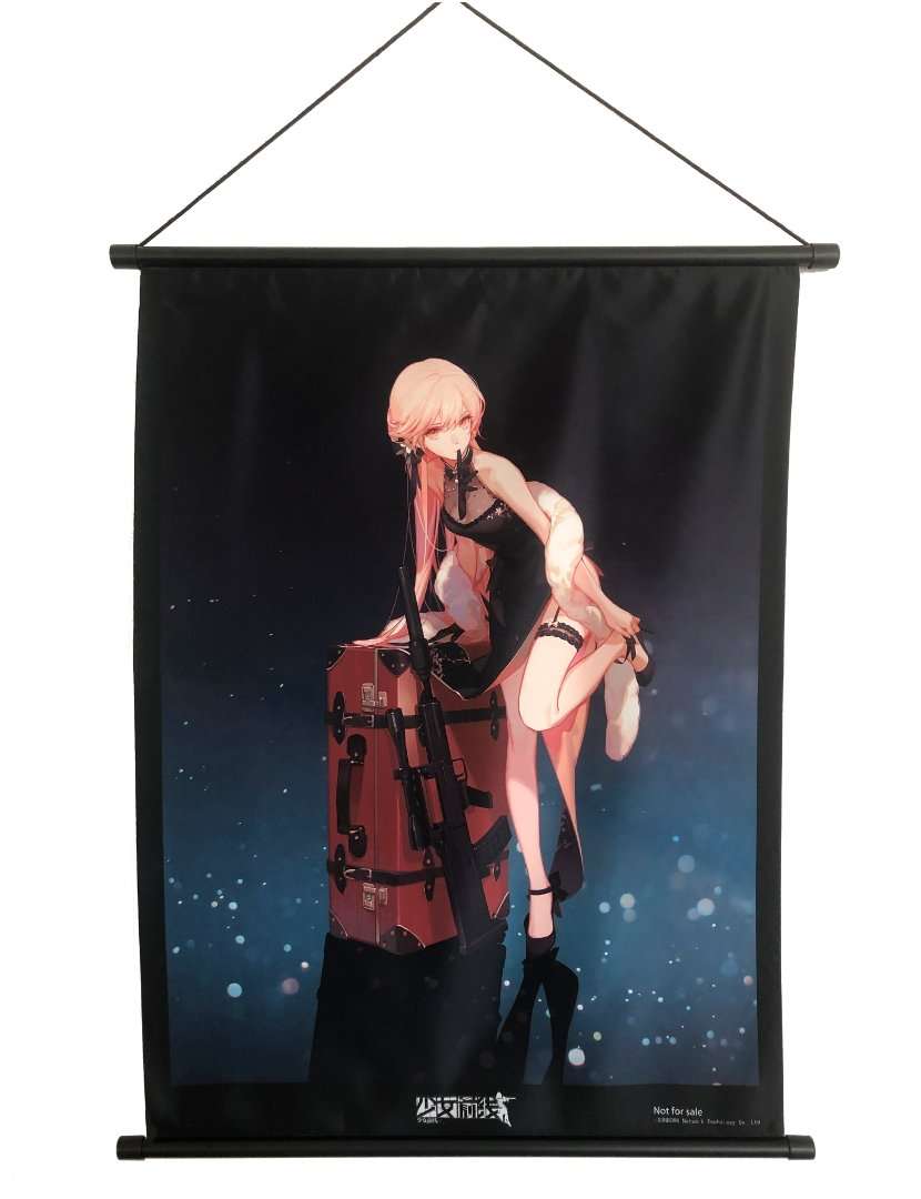 Girls' Frontline - OTs-14 Groza Crassula Volkensii Purple Rain Heart Figure Bonus Tapestry (Reverse Studio)