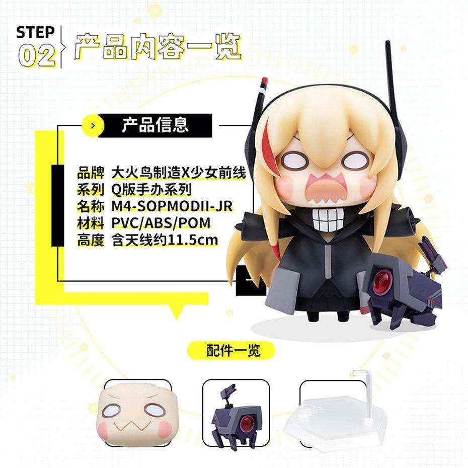 Girls' Frontline M4 SOPMOD II JR Non Scale Chibi Figure